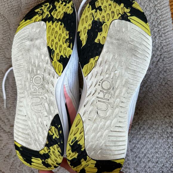 Ryka Myriad white lightweight fabric walking sneaker SIZE 8M - Picture 5 of 7